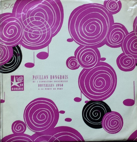 Béla Bartók - János Ferencsik, Hungarian State Orchestra : Quatre Piéces Pour Orchestre Op.12 / Divertimento (LP)