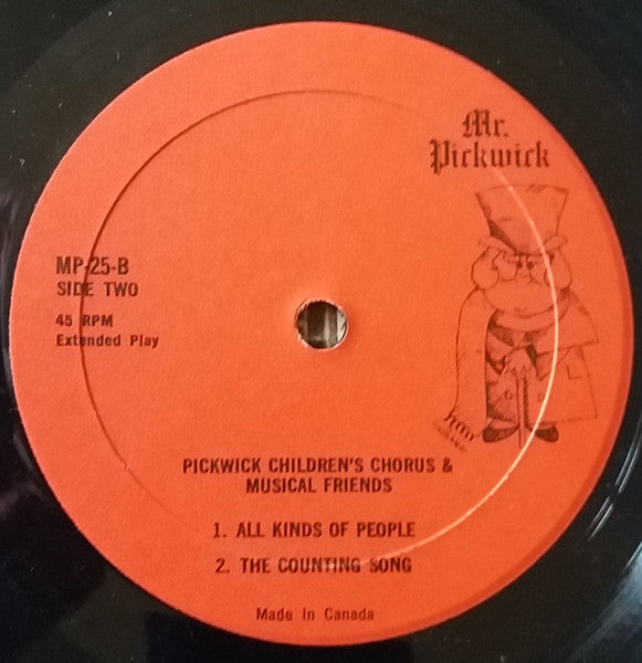 Pickwick Children's Chorus : Seasame Street / Time To Tell Time (7", EP)