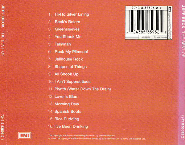 Jeff Beck Featuring Rod Stewart : The Best Of (CD, Comp)