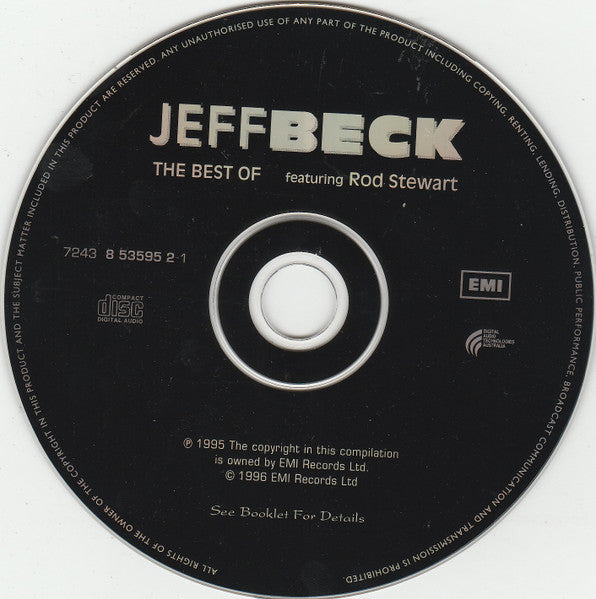 Jeff Beck Featuring Rod Stewart : The Best Of (CD, Comp)