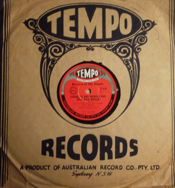 Les Welch And His Naked City Seven / Les Welch And His 8-Beat Boys : Cigareets And Whusky And Wild Wild Women / Elevator Boogie Blues (Shellac, 10")