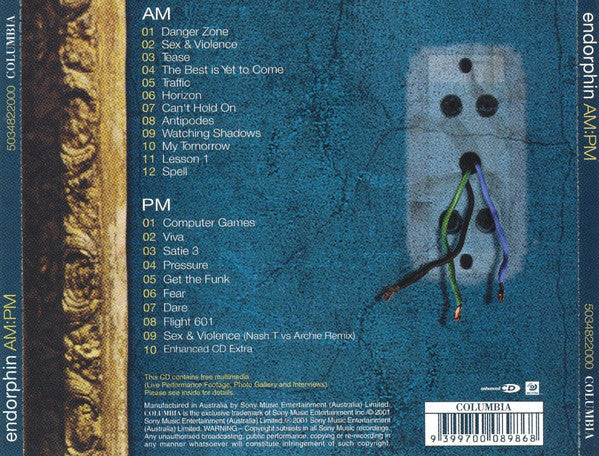 Endorphin (2) : AM:PM (CD + CD, Enh + Album, Jew)