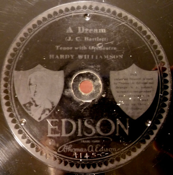 Hardy Williamson / Elizabeth Spencer : A Dream / I Hear You Calling Me (Edison Disc)