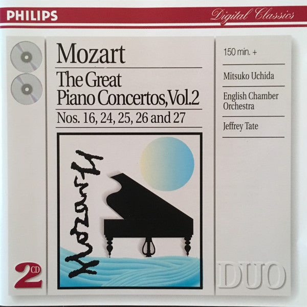 Wolfgang Amadeus Mozart - Mitsuko Uchida, English Chamber Orchestra, Jeffrey Tate : Mozart: The Great Piano Concertos, Vol. 2 (2xCD, Comp)