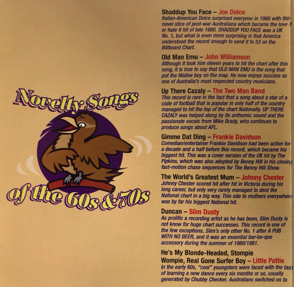 Various : Novelty Songs Of The 60s & 70s (CD, Comp)