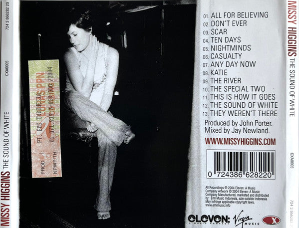 Missy Higgins : The Sound Of White (CD, Album)
