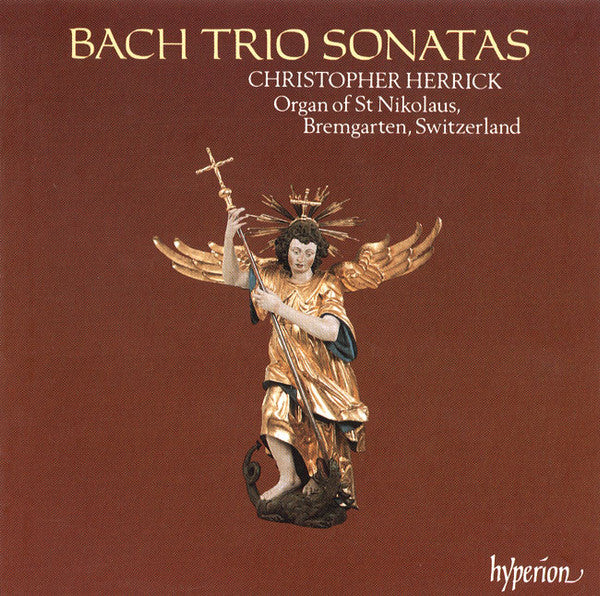 Johann Sebastian Bach, Christopher Herrick : Trio Sonatas - Organ Of St Niklaus, Bremgarten, Switzerland (CD)
