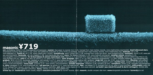 Various : Masonic (2xCD, Comp)