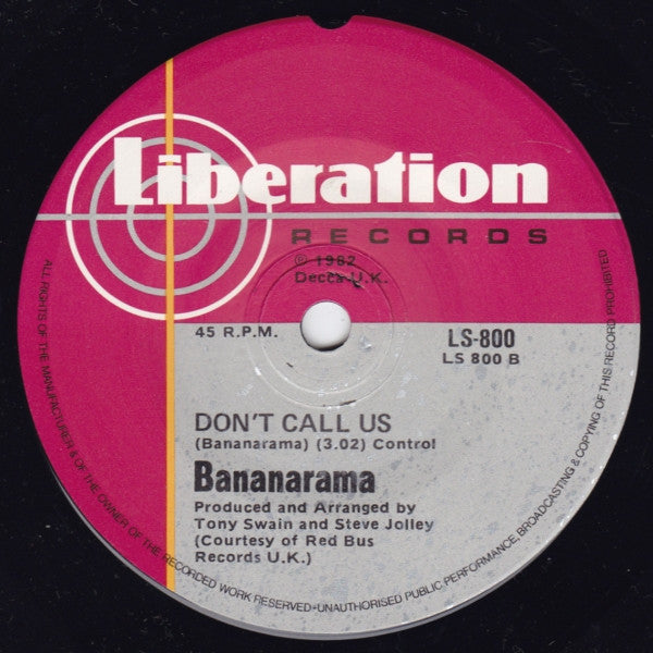 Bananarama : Shy Boy (7")