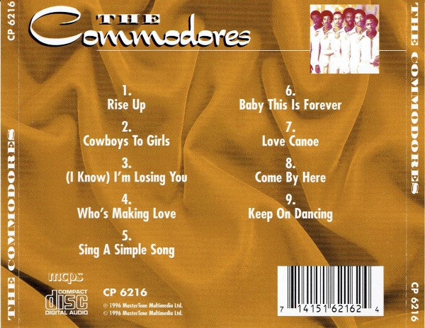The Commodores* : The Commodores (CD, Album, RE)