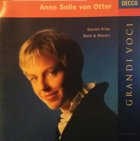 Johann Sebastian Bach, Wolfgang Amadeus Mozart, Anne Sofie Von Otter, Chicago Symphony Orchestra, Wiener Philharmoniker, Georg Solti : Anne Sofie Von Otter Grandi Voci - Sacred Arias Bach & Mozart (CD)