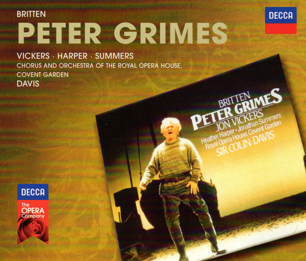 Britten* - Vickers* · Harper* · Summers* · Chorus* And Orchestra Of The Royal Opera House, Covent Garden · Davis* : Peter Grimes  (2xCD, Album, RE, RM)