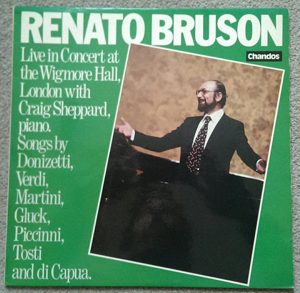 Renato Bruson, Craig Sheppard : Live At The Wigmore Hall (LP)