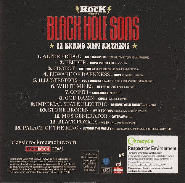 Various : Black Hole Sons (CD, Comp)