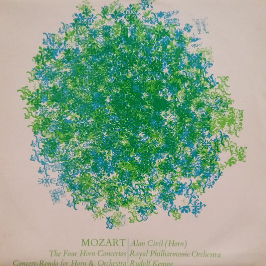 Mozart* ; Alan Civil With The Royal Philharmonic Orchestra Conducted By Rudolf Kempe : The Four Horn Concertos / Concert Rondo For Horn & Orchestra (LP, Album, Club)