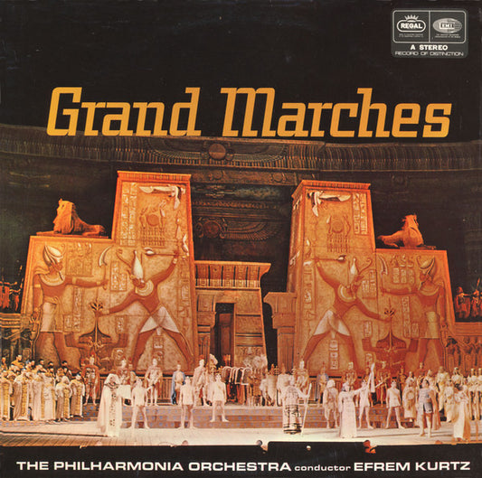 Efrem Kurtz, Philharmonia Orchestra : Grand Marches (LP, RE)