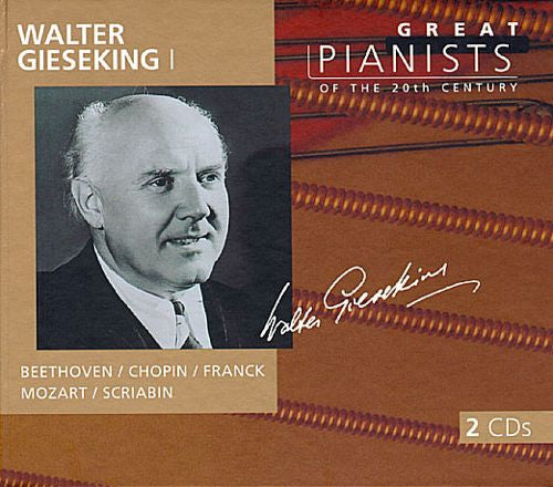 Walter Gieseking, Beethoven*, Chopin*, Franck*, Mozart*, Scriabin* : Walter Gieseking I (2xCD, Comp)