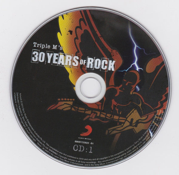 Various : Triple M's 30 Years Of Rock (3xCD, Comp)