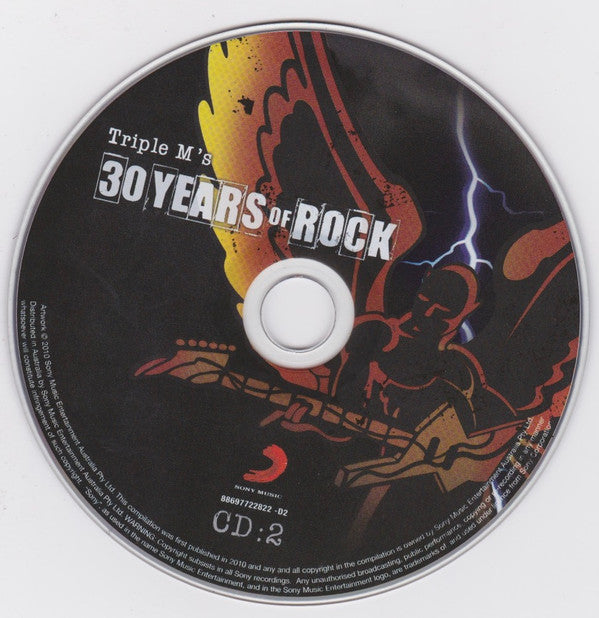 Various : Triple M's 30 Years Of Rock (3xCD, Comp)