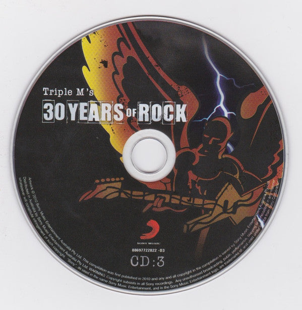 Various : Triple M's 30 Years Of Rock (3xCD, Comp)