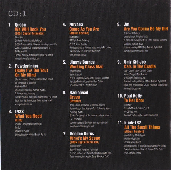 Various : Triple M's 30 Years Of Rock (3xCD, Comp)