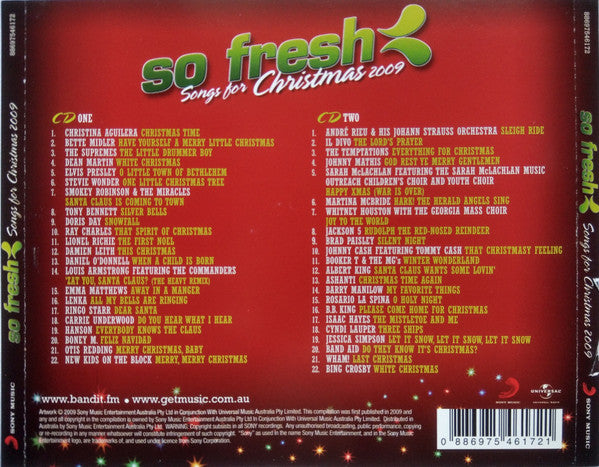 Various : So Fresh (Songs For Christmas 2009) (2xCD, Comp)
