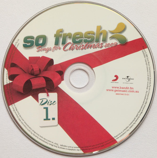 Various : So Fresh (Songs For Christmas 2009) (2xCD, Comp)