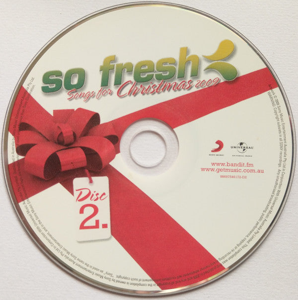 Various : So Fresh (Songs For Christmas 2009) (2xCD, Comp)