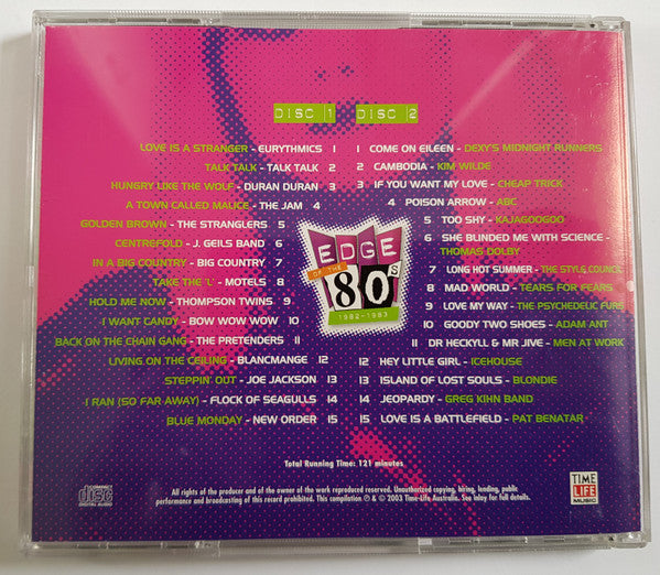 Various : Edge Of The 80s: 1982-1983 (2xCD, Comp)