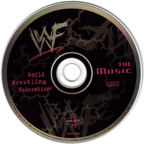 World Wrestling Federation : WWF The Music: Volume 3 (CD, Comp)