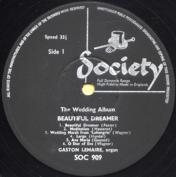 Gaston Lemaire : Beautiful Dreamer - The Wedding Album (LP, Album)
