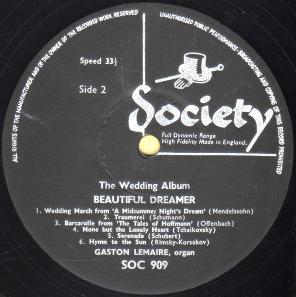 Gaston Lemaire : Beautiful Dreamer - The Wedding Album (LP, Album)