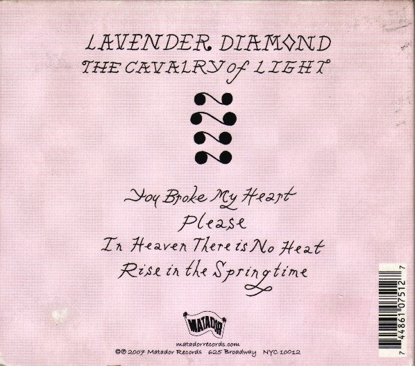 Lavender Diamond : The Cavalry Of Light (CD, EP)