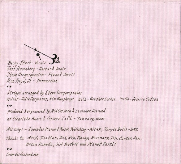 Lavender Diamond : The Cavalry Of Light (CD, EP)