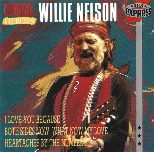 Willie Nelson : Country Heroes Willie Nelson (CD, Comp)
