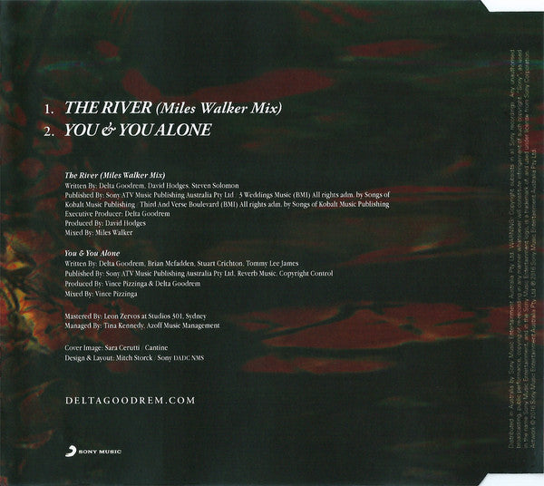 Delta Goodrem : The River (CD, Single)