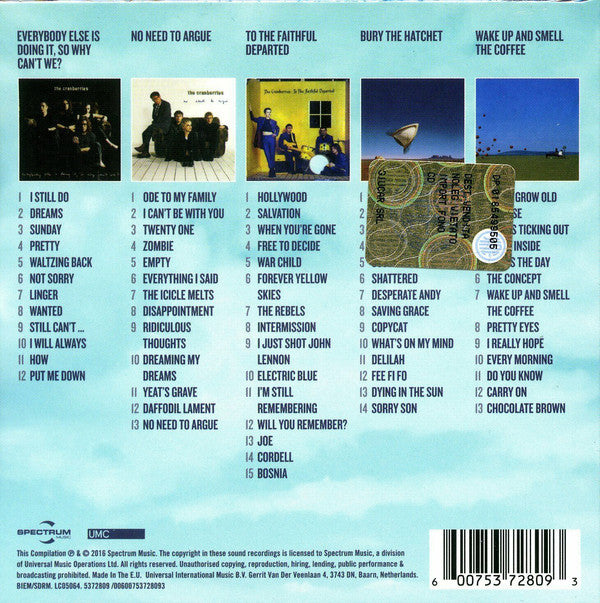The Cranberries : 5 Classic Albums (5xCD + Box, Comp, Ltd)