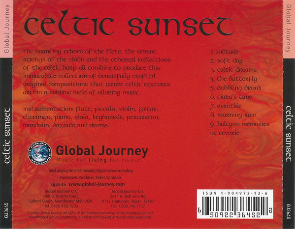 Chris Michell & Stuart Gordon : Celtic Sunset (CD, Album)