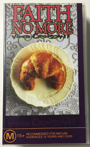 Faith No More : Video Croissant (VHS, Comp, PAL)