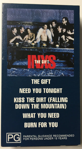 INXS : The Gift (VHS, Single)