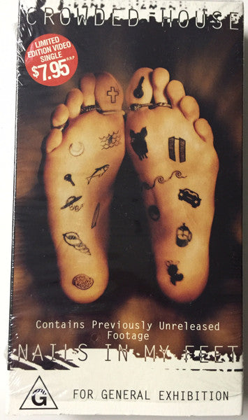 Crowded House : Nails In My Feet (VHS, Single, Ltd)