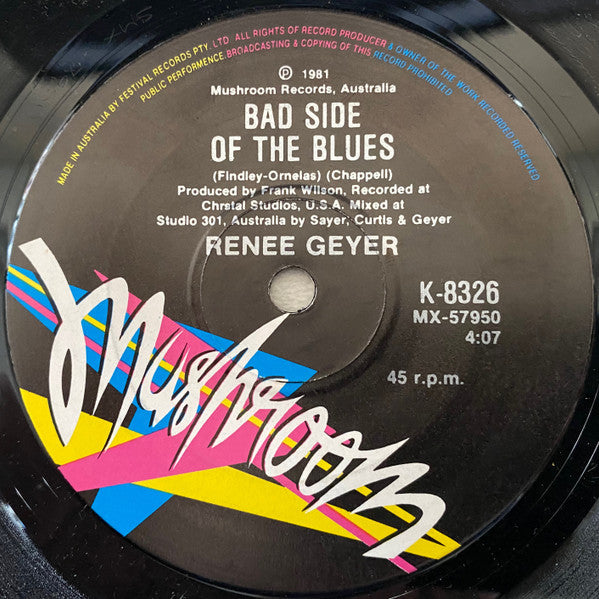 Renee Geyer : Say I Love You (7", Single)