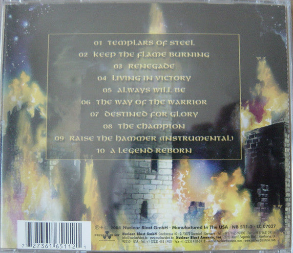 HammerFall : Renegade (CD, Album, RE)