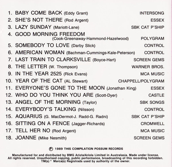 Various : History Of Pop Vol.2 (CD, Comp)