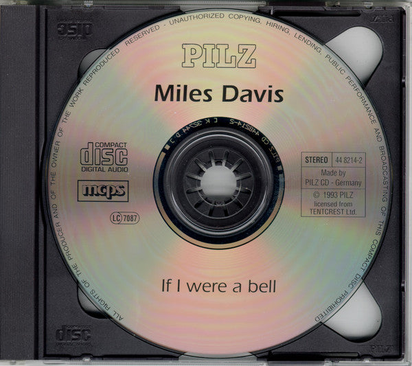 Miles Davies* : If I Were A Bell (CD, Comp, RE)
