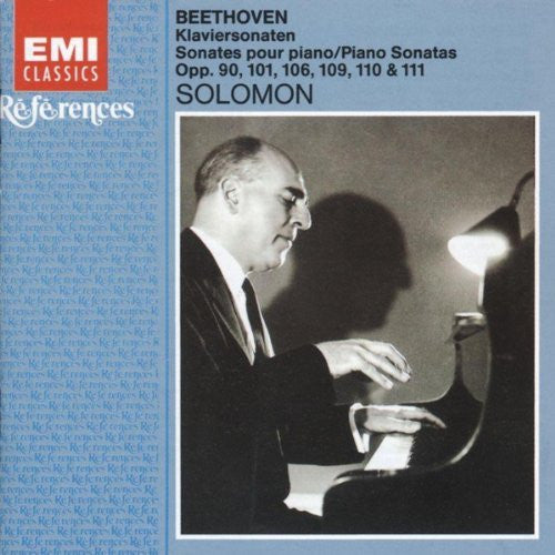 Beethoven*, Solomon (6) : Klaviersonaten = Sonates Pour Piano = Piano Sonatas Opp.90, 101, 106, 109, 110 & 111 (2xCD, Album, Comp, Mono, RM + Box)