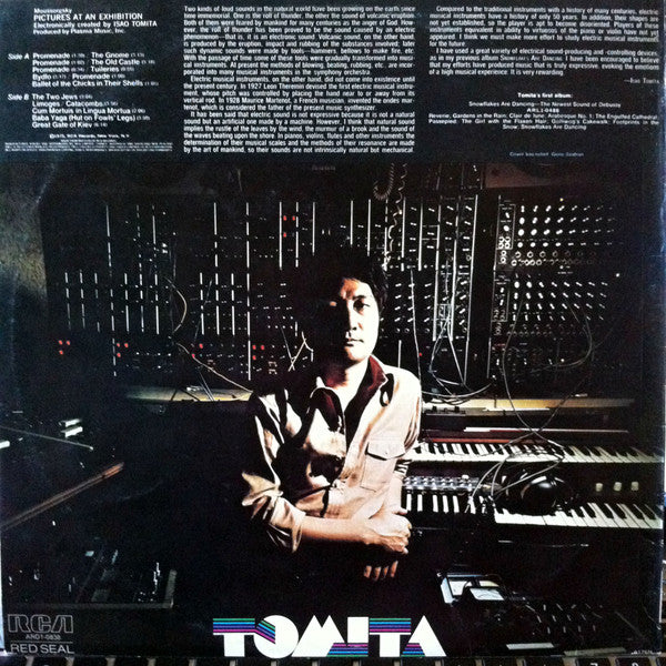 Tomita : Pictures At An Exhibition (LP, Album, Quad)