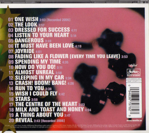 Roxette : Hits (A Collection Of Their 20 Greatest Songs!) (CD, Comp, Med)