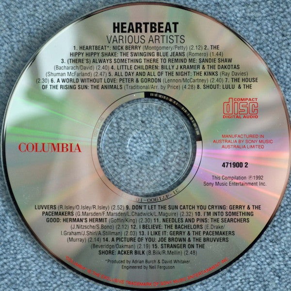 Various : Heartbeat 1 & 2 (Music From The ABC TV Series) (CD, Comp, RE + CD, Comp, RP + Ltd)