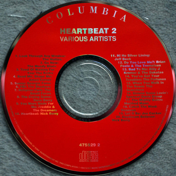 Various : Heartbeat 1 & 2 (Music From The ABC TV Series) (CD, Comp, RE + CD, Comp, RP + Ltd)